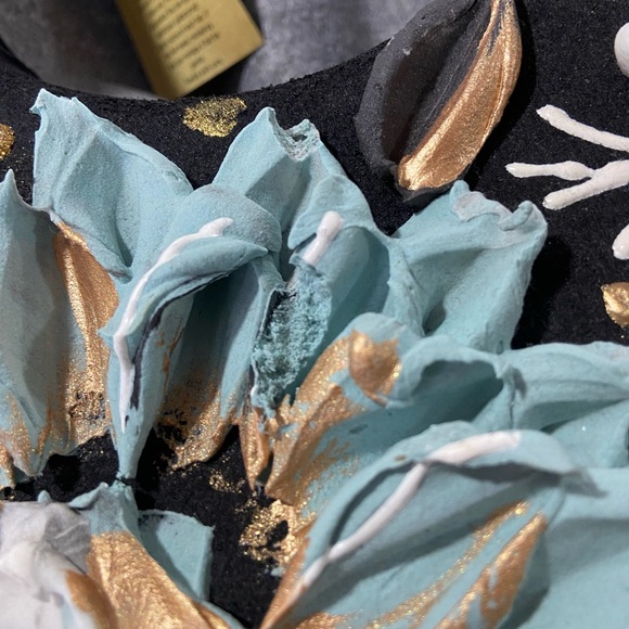 Beyond The Canvas By Yaya Hand-Painted Original Floral Statement Hat main image 8